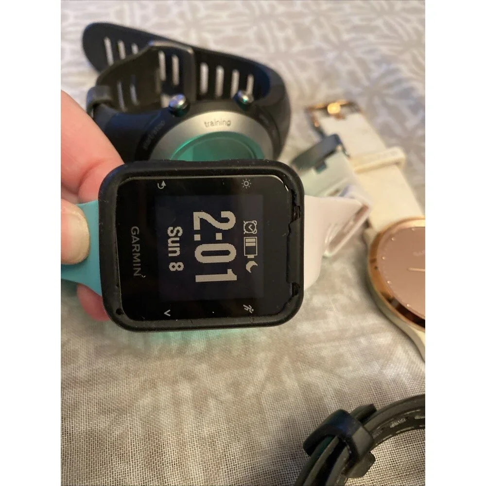 10 Garmin and Timex Ironman Smartwatches Lot